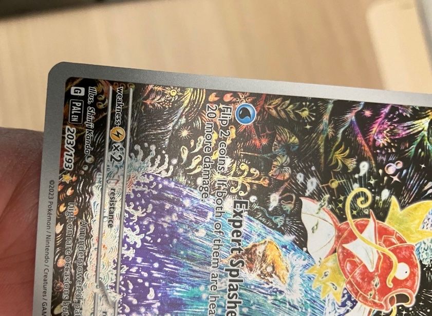 Pokémon Carte collezionabili: Pokémon Magikarp 203 EN Paldea evolved illustration rare – Usato da Villars-tiercelin venduto da  4