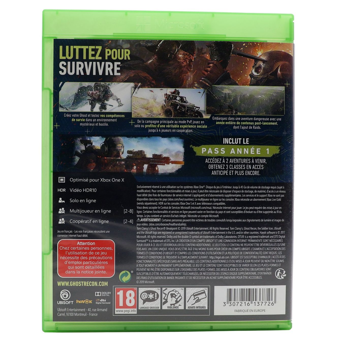 Giochi: Ghost Recon Breakpoint - Edition Gold  - XBOX ONE – Usato da Paudex venduto da dindeboy 1