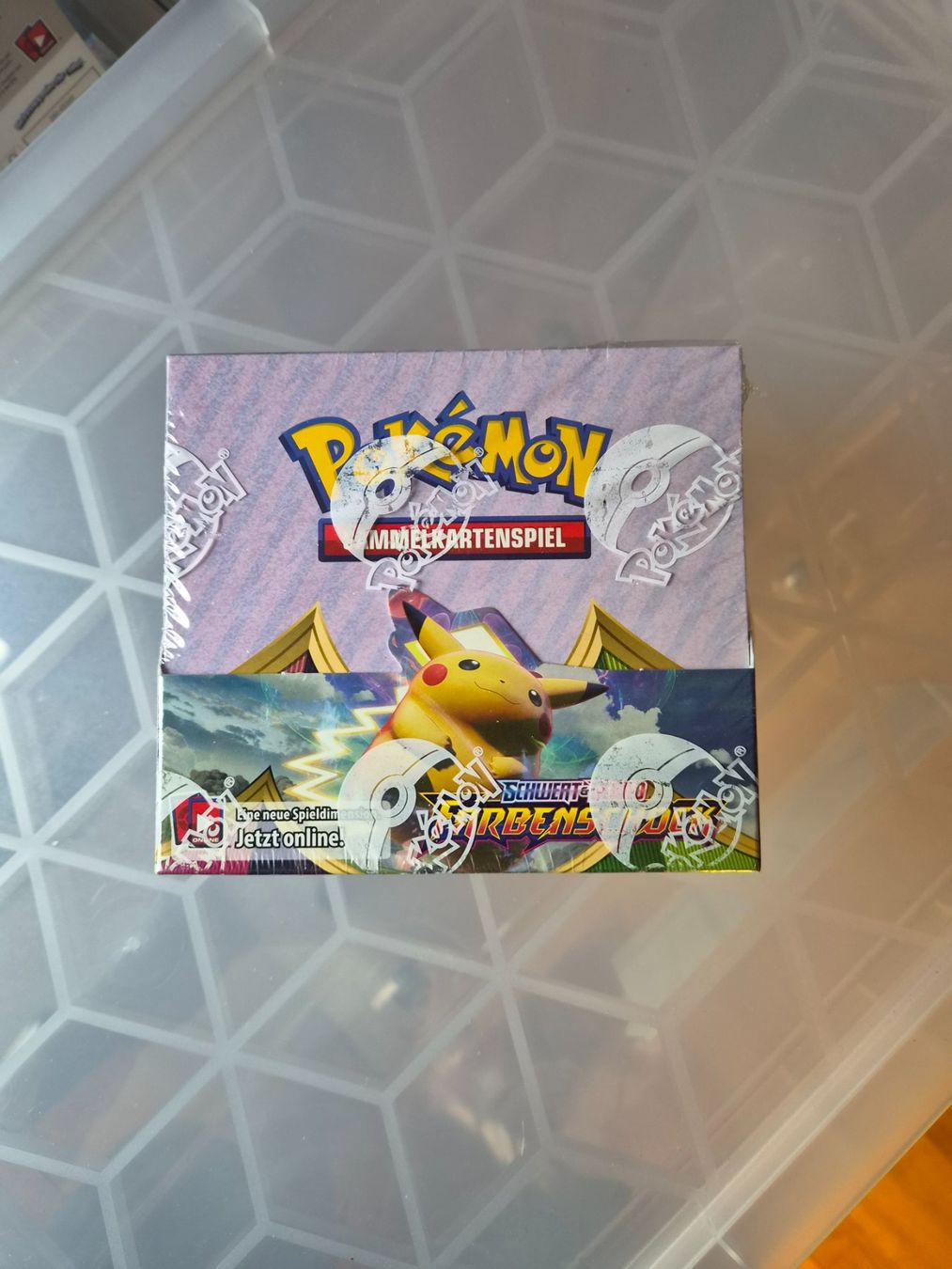 Pokémon Cartes à collectionner: Pokémon Display Farbenschock DE sealed – Neuf (Voir description) à Sisseln AG par schenk-figuren