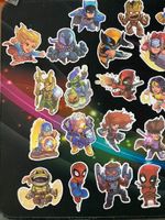 Marvels Avengers Stickers I 50 Stk. I Wasserdicht
