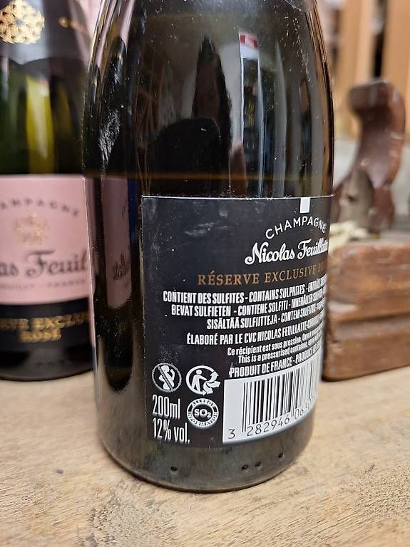 Bevande alcoliche: 6x 200ml Nicolas Feuillatte Rose – Nuovo e nell'imballaggio originale da Altstätten SG venduto da fab_wv7d 1