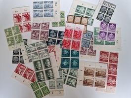 Deutsches Reich Briefmarken Block Lot postfrisch