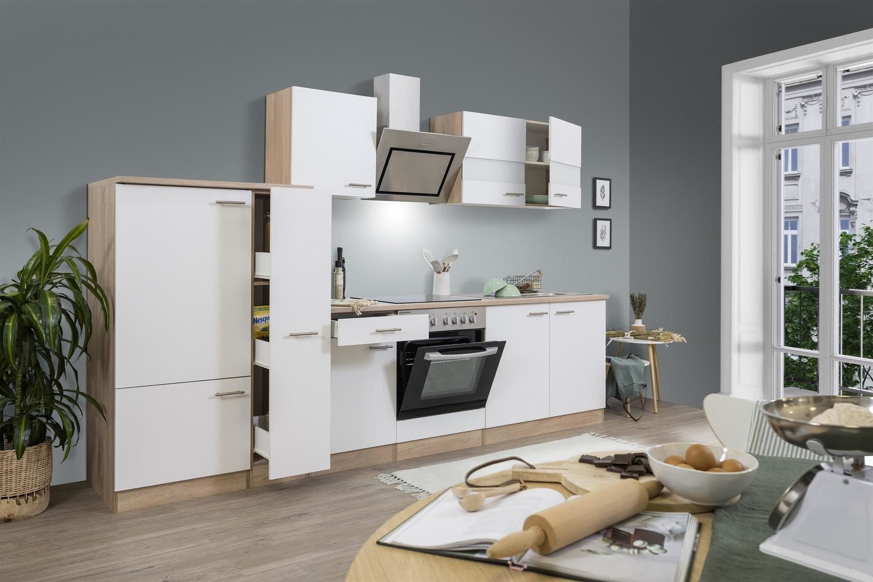 Cucine complete: 446 Küchenzeile Küchenblock 300cm E/SO/W - Küche Einbauküche – Nuovo e nell'imballaggio originale da Wallenwil venduto da toesstalvertrieb 2
