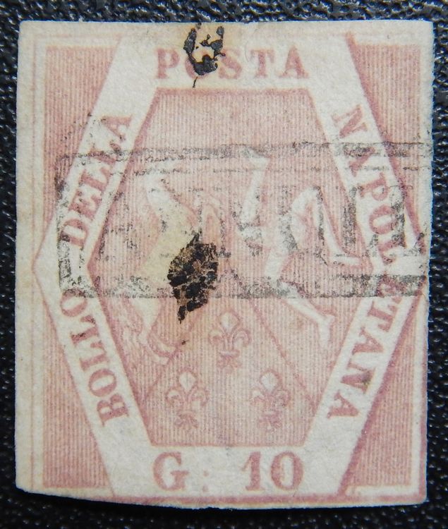 Neapel Kat. 5 gest. 1858 sign. Kat. 110 Euro (Gebraucht) in Zürich für ...