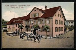 Brugg /AG, Hotel zum rothen Haus Reuss b
