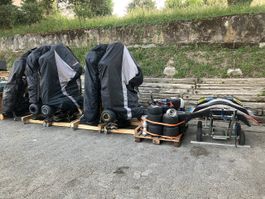 Five (qty5) Gokarts Complete - 2 xKZ1, 2xX30, 1xX20