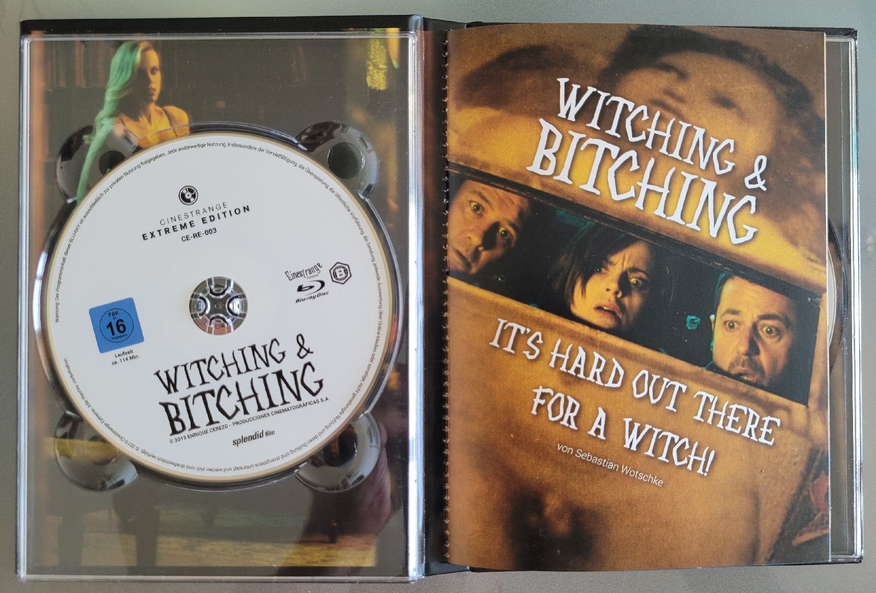 Tutti i DVDs: WITCHING & BITCHING - Lim. Mediabook Bu-ray + DVD - #214/333 – Nuovo (secondo la descrizione) da Arbon venduto da Wizle 2