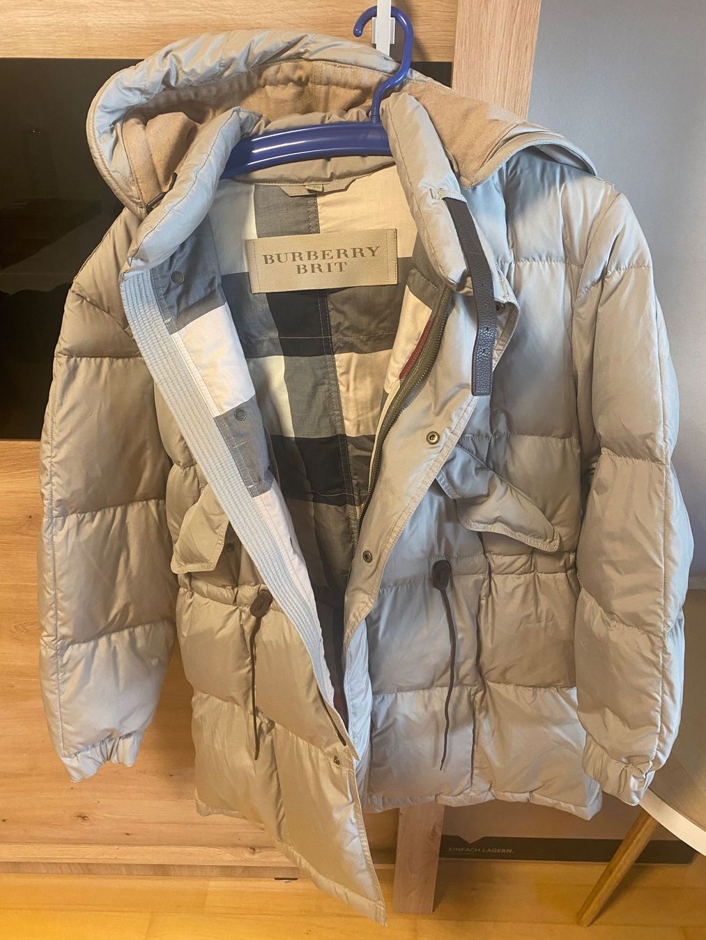 Burberry Cappotti: Burberry Mantel Winterjacke Beige Gr. S – Usato da Bern venduto da floorball_zoro