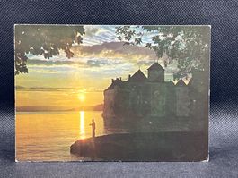 Montreux: Abendstimmung beim Schloss Chillon