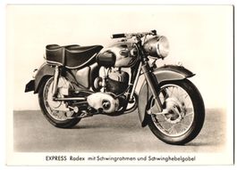 Fotografie Motorrad Express Radex, Krad 