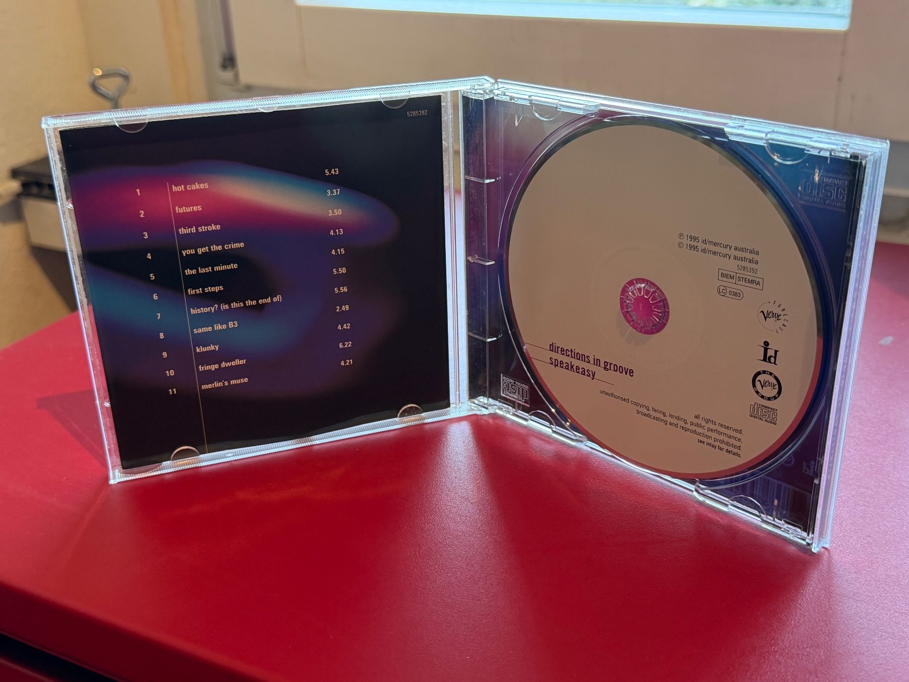 CDs: Directions In Groove - Speakeasy - KA02BS – Gebraucht aus Küsnacht ZH von JazzRecords 2