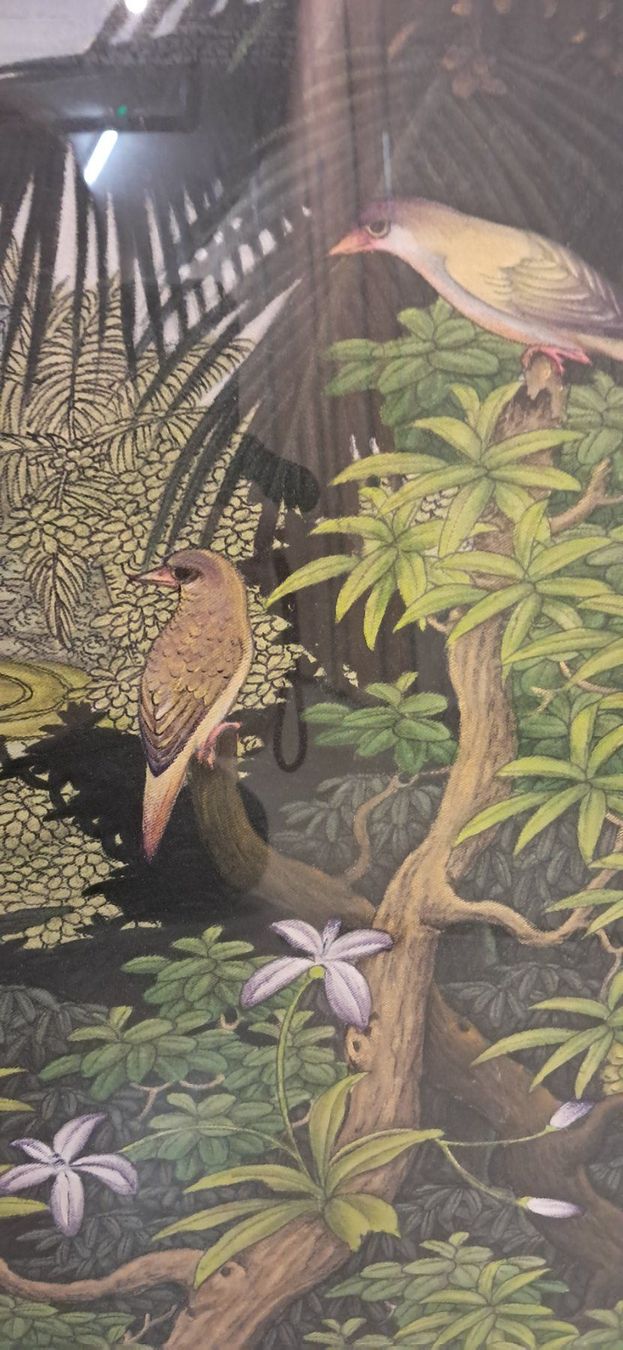 Dipinti: Acryl auf Leinwand, Balinesischer Dschungel – Usato da Chur venduto da Okapi77 4