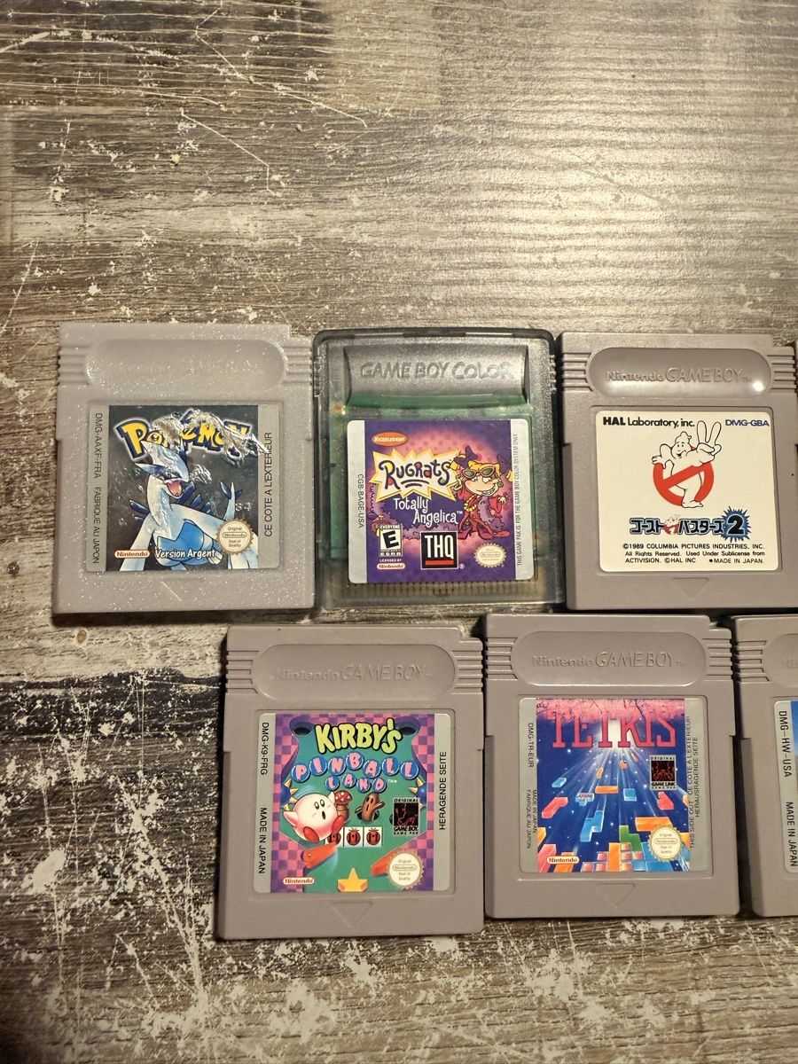 Nintendo Console: Pack Console Nintendo Game Boy Rouge +Pokémon Argent + 9 jeu – Usato da Domdidier venduto da DevilTek 6