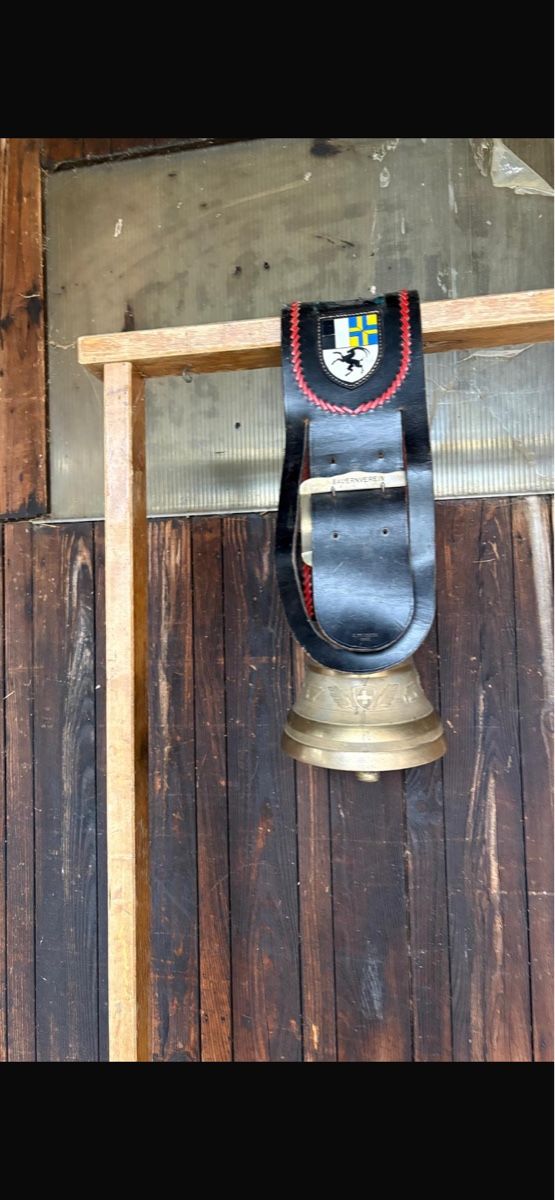 Campanacci mucche: Glocke Schelle Berger – Usato da Menzingen venduto da Edelmuni7