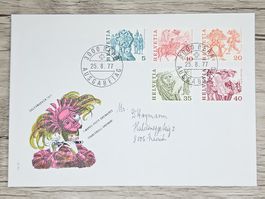 CL02 Enveloppe + Timbre Suisse 1977