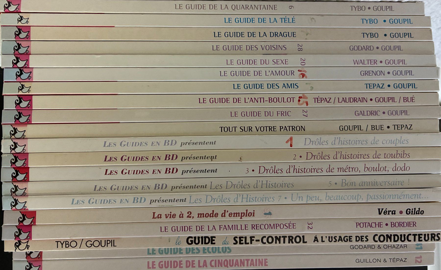Fumetti: 20 bds "guides...." – Usato da Moutier venduto da Lebaladin63