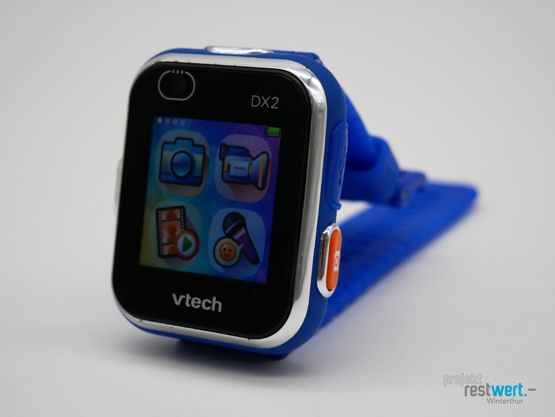 Vtech Smartwatch: VTECH KidiZoom Smart Watch DX2 Touchscreen, Blau – Usato da Winterthur venduto da Restwert_Winterthur 1