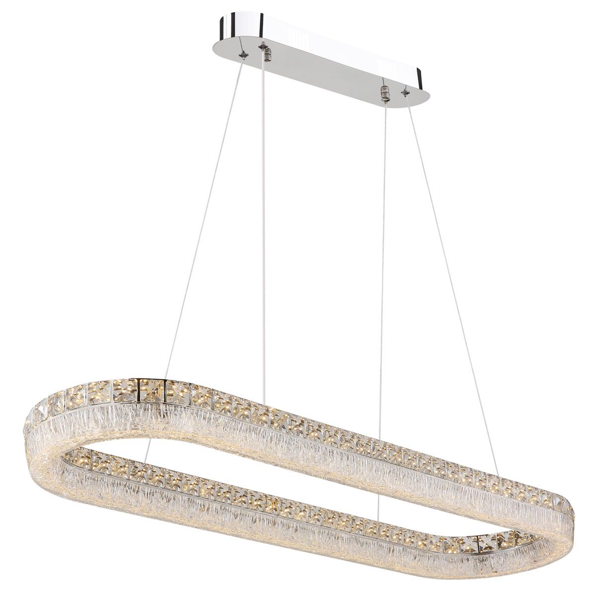 Lampadari & plafoniere: LED Pendelleuchte, CCT, 100 cm x 32 cm – Nuovo (secondo la descrizione) da Kreuzlingen venduto da Smart-Light 7