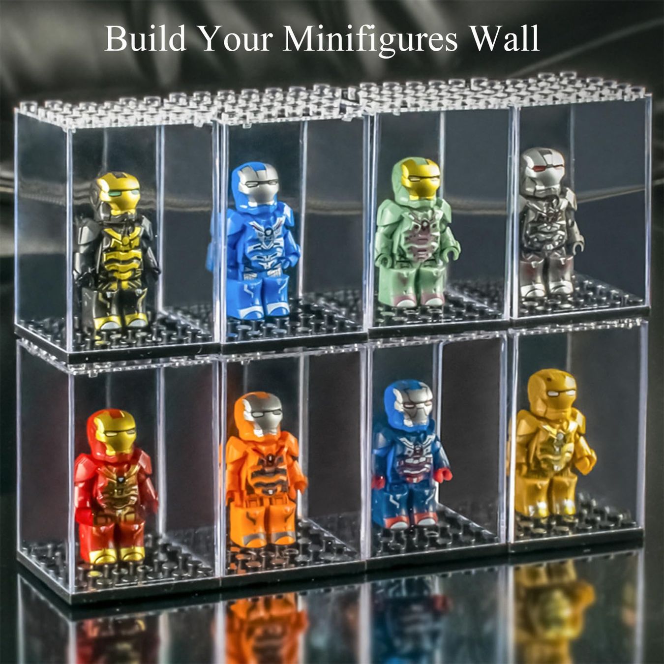 Lego Kit di costruzioni: 16 Stk -  Only Display Case for Lego Minifigures – Nuovo (secondo la descrizione) da Glattbrugg venduto da har_jgc7 2