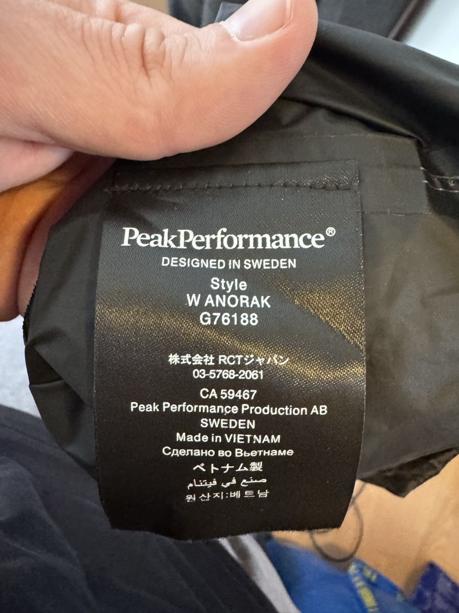 Peak Performance Giacche: Peak Performance Anorak Gr. S, Top Zustand – Usato da Basel venduto da SanPedro999 2