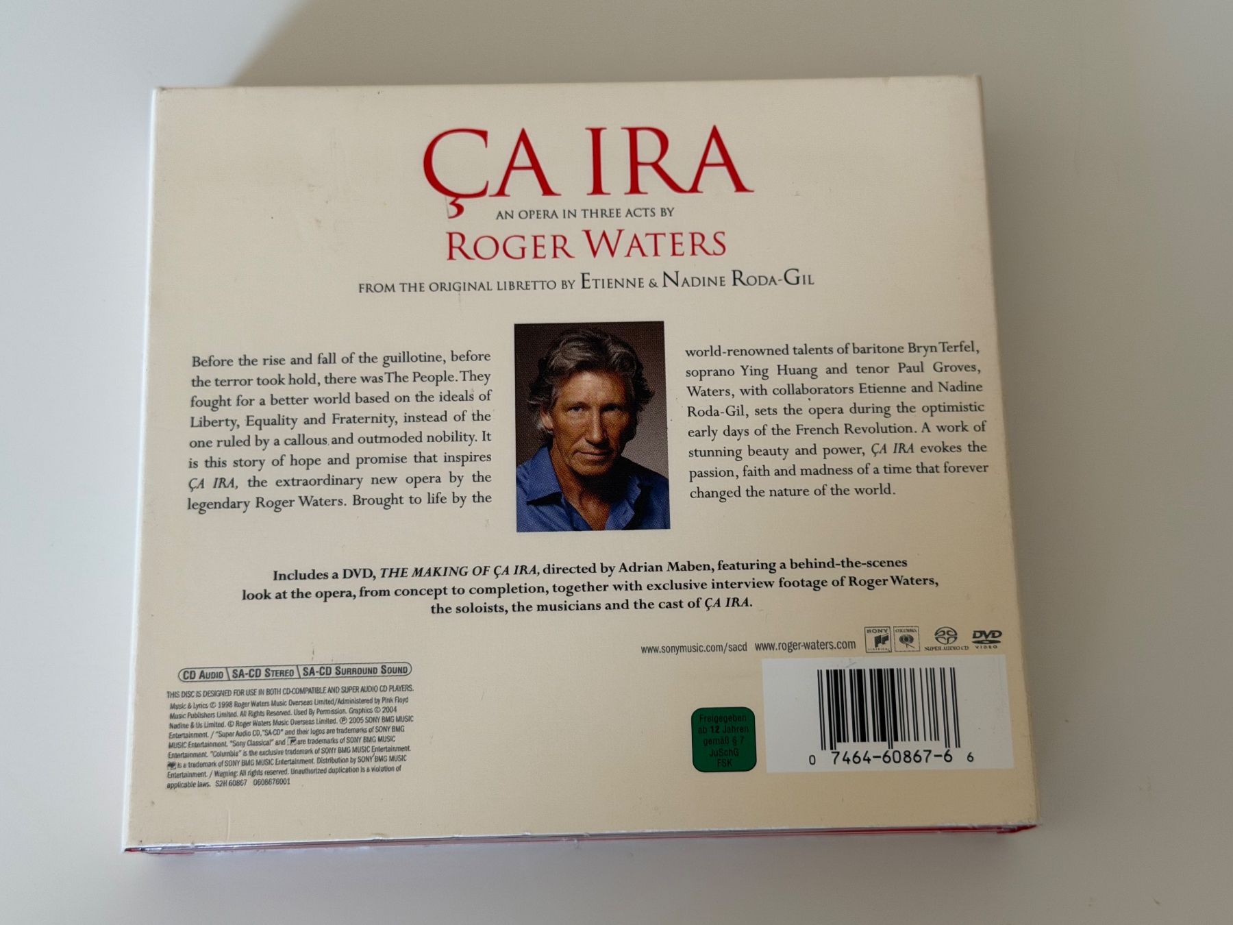 CD: Roger Waters Ça Ira Opera - Selten – Usato da Altstätten SG venduto da sheamus 1