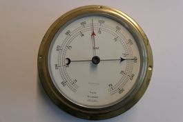 Original Sestrel Marine Barometer England Messing Ø 20,5 cm
