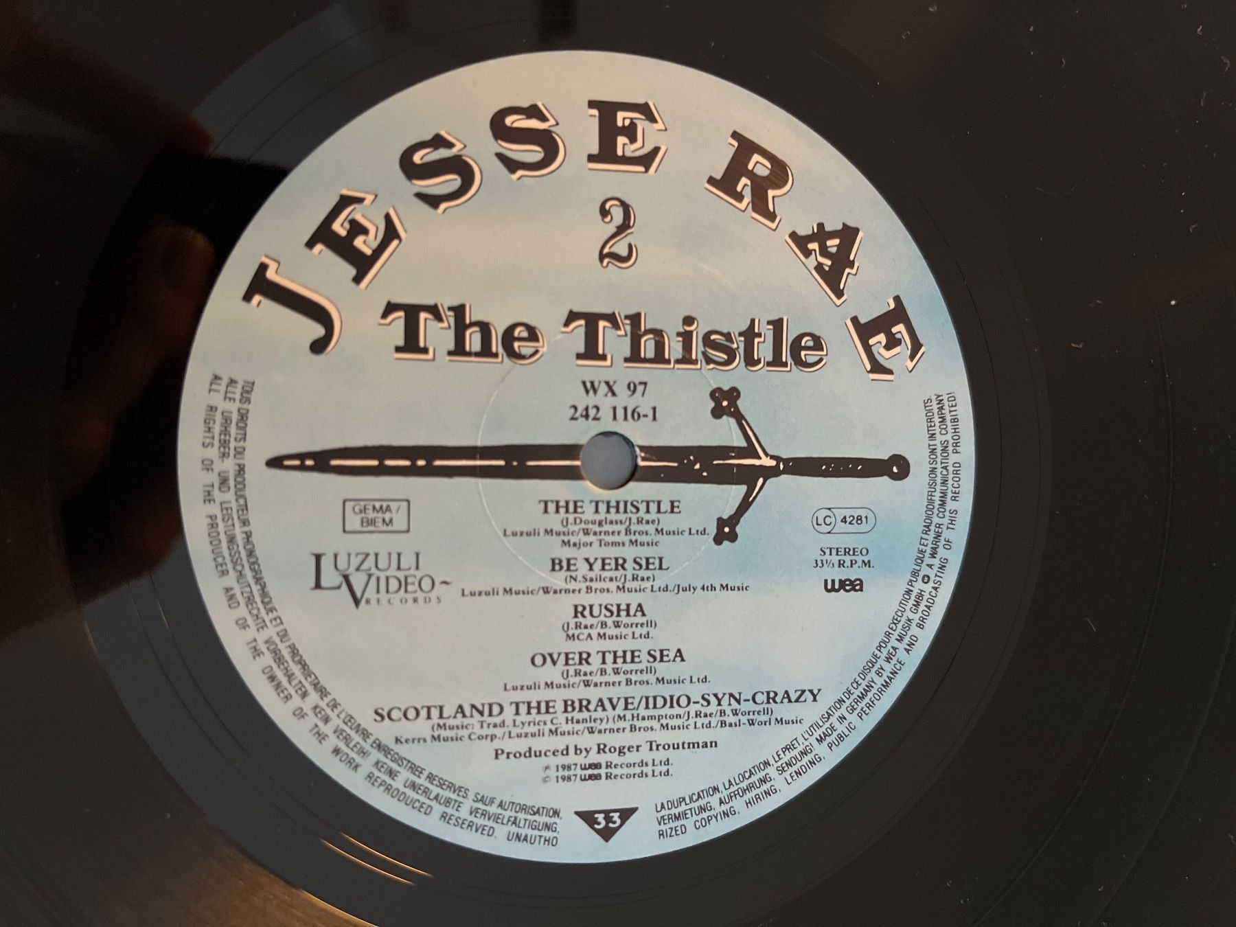 Dischi in vinile: S1784/Jesse Rae - The Thistle – Usato da Frutigen venduto da Philippe_jsp 2
