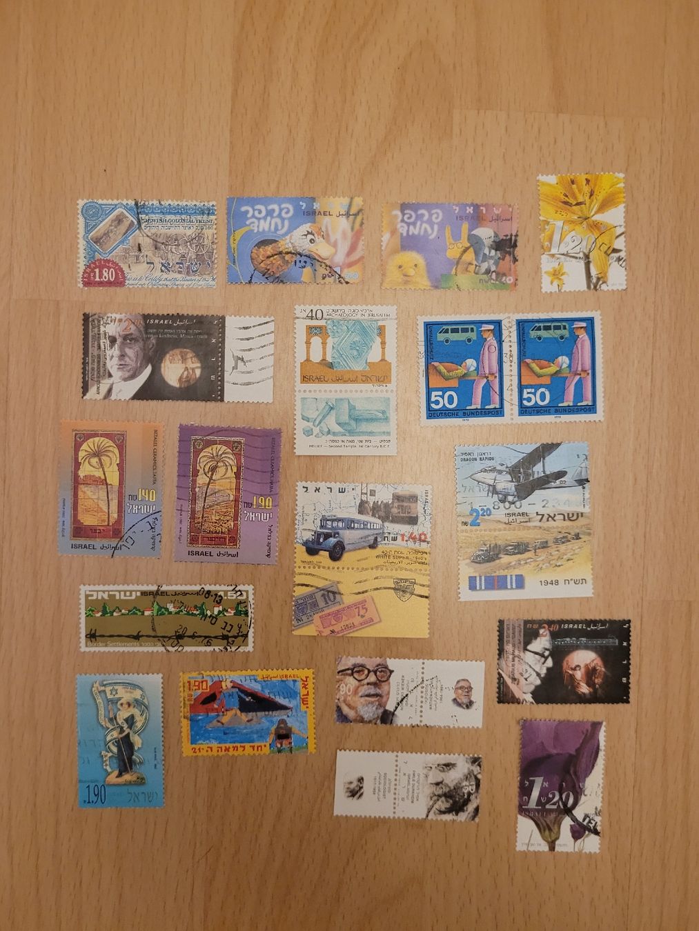 Alle Briefmarken: Briefmarken Israel – Gebraucht aus Inwil von Flower2325