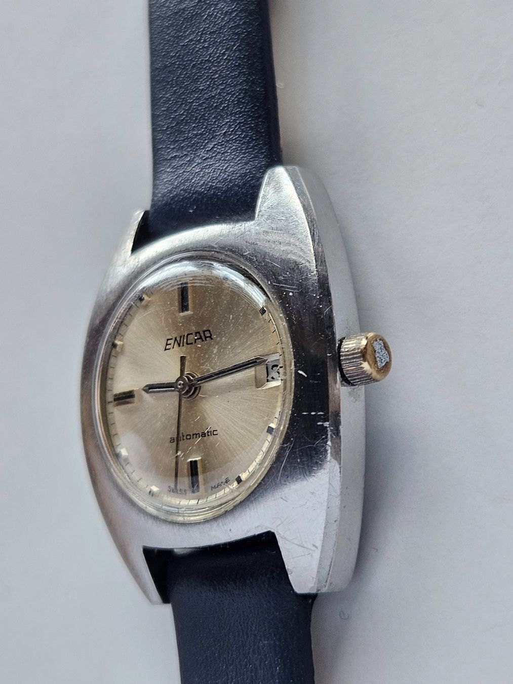 Enicar Orologi: 451 Enicar Automatic Date Damenuhr – Usato da Berikon venduto da mmm21 2