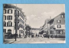 Bern - Rodtmattstrasse - stark belebt - 1912