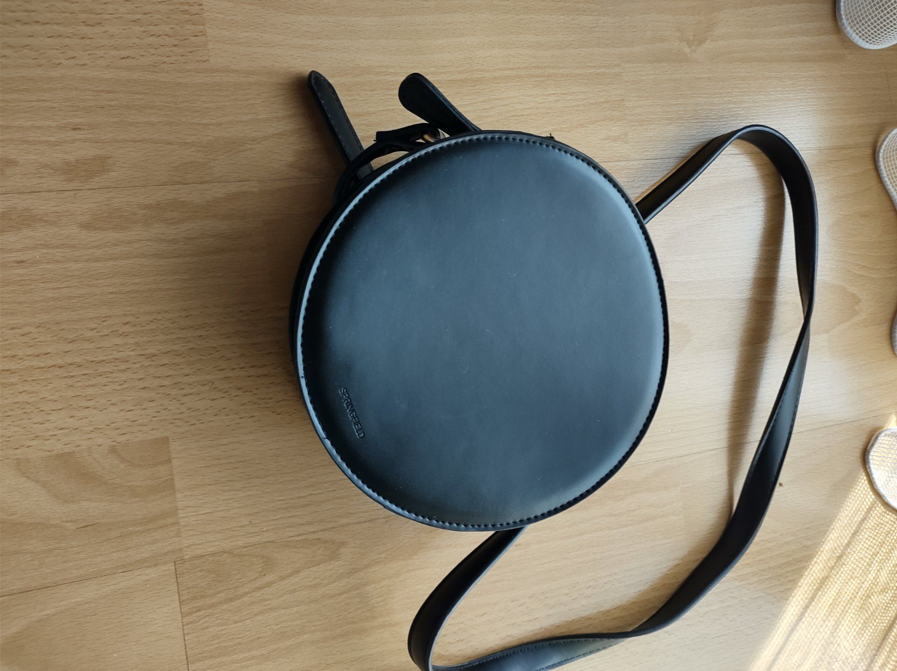 Borse da donna: Runde Ledertasche – Usato da Weite venduto da Uhu36uhu