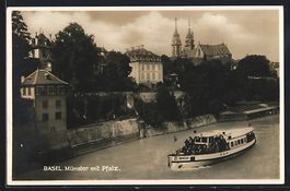 Basel, Münster mit Pfalz und Ausflugsmo