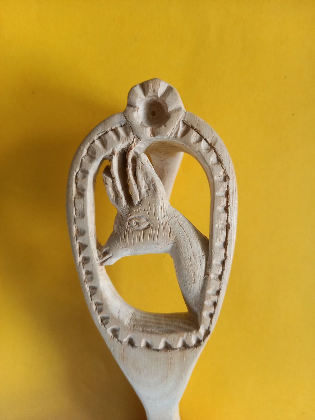 Cucchiai: Cuillère à crème en bois - Chamois – Usato da Rossens FR venduto da Souris1 1