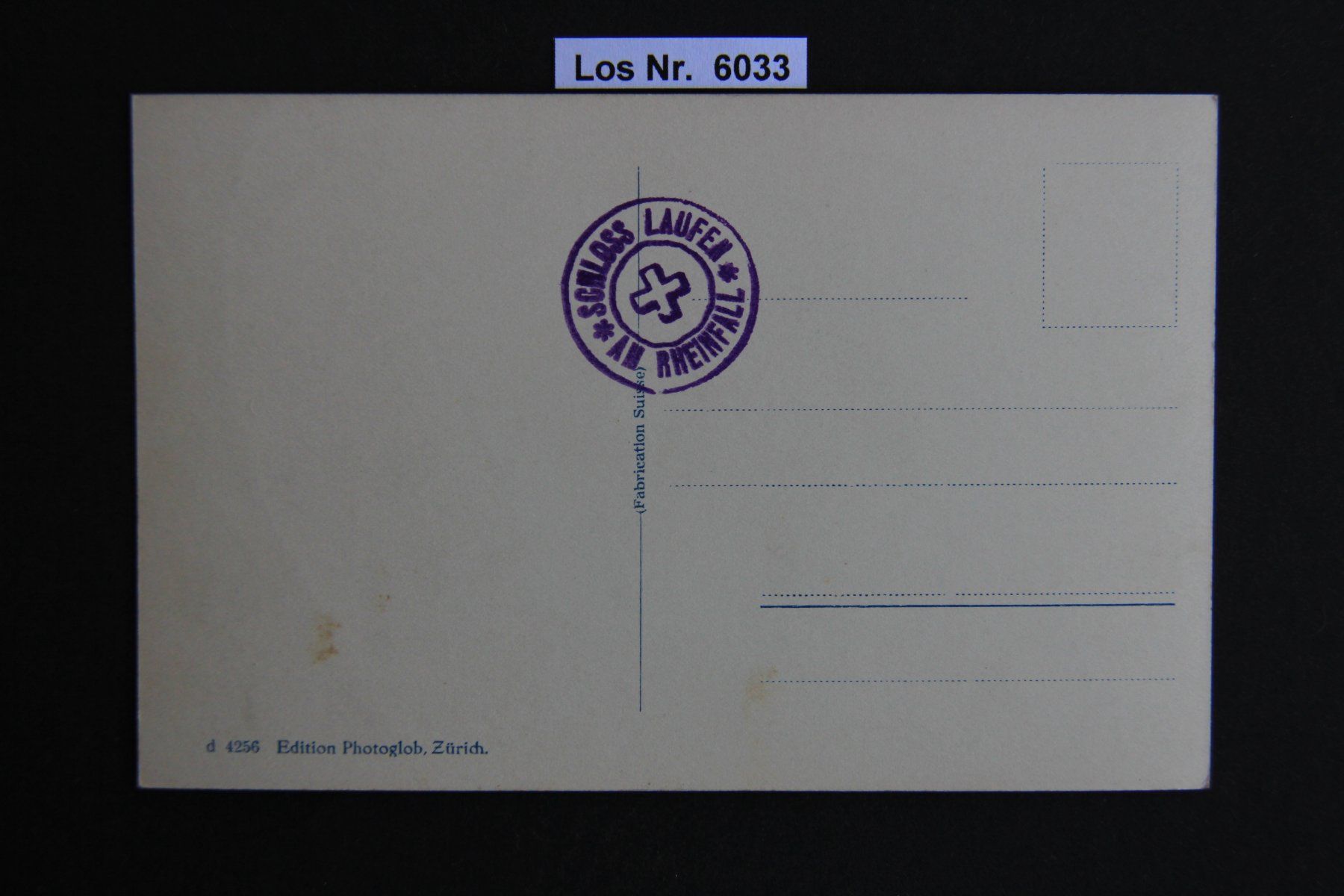 Cartoline postali: Ansichtskarte Rheinfall, Schloss Laufen             Los 6033 – Usato da Volken venduto da jukon65 1