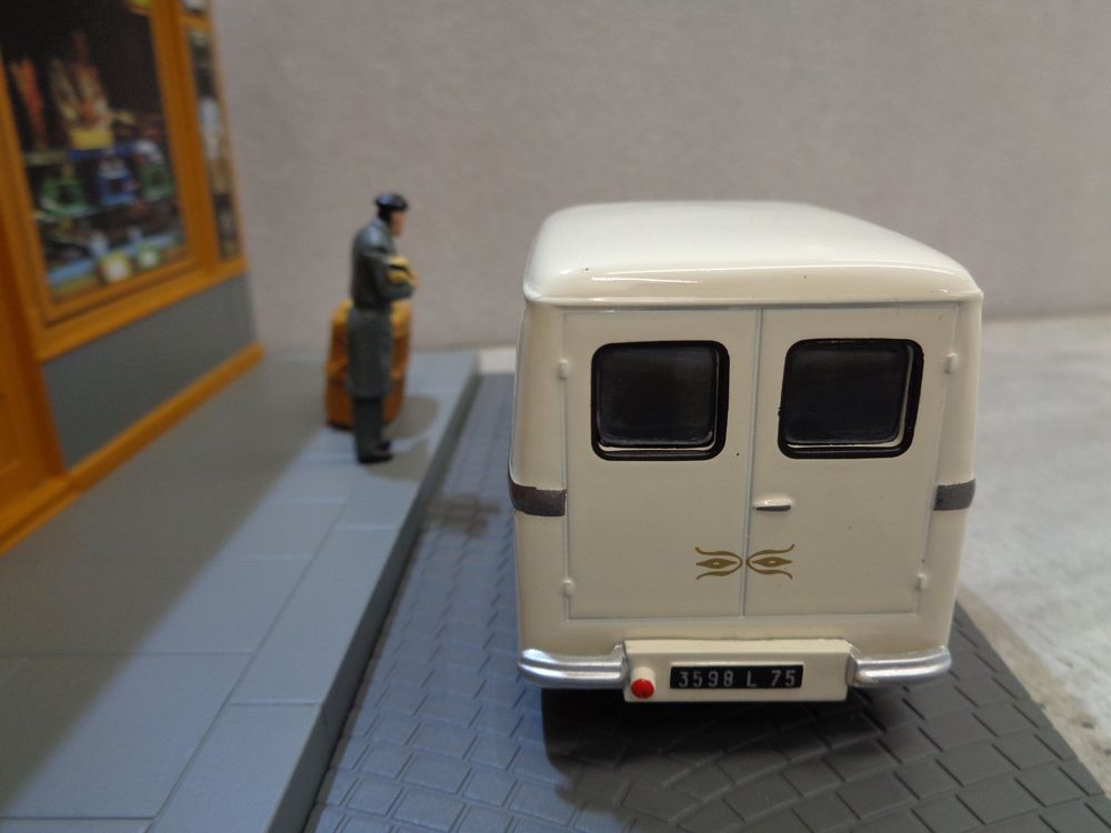 Altaya 1:43 Peugeot 203 Diorama Boulangerie 4
