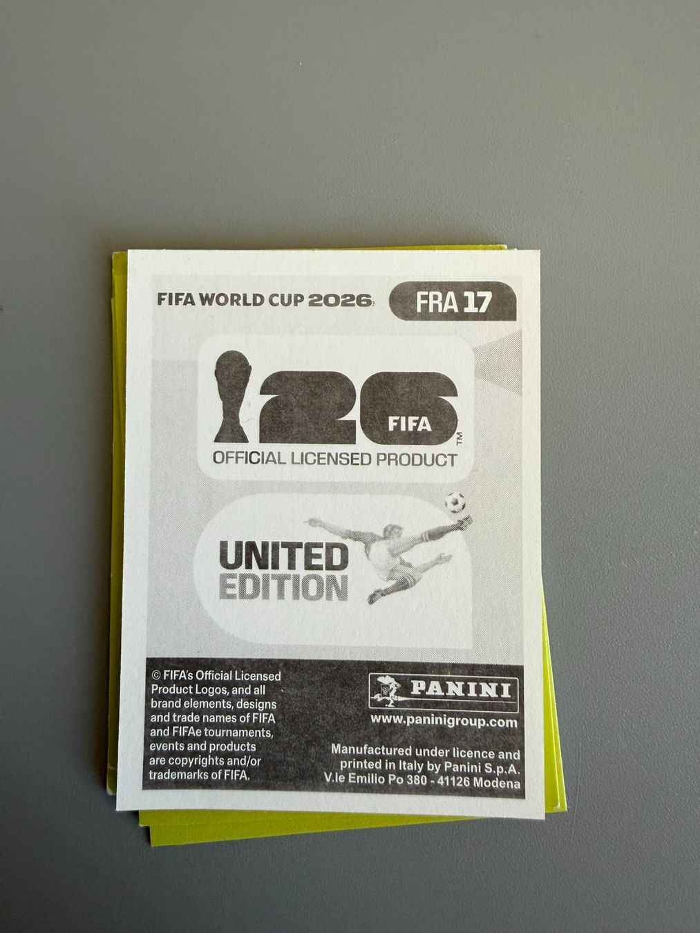 Panini Cartes à collectionner: Panini Desire Doue FRA17 – D'occasion à Liebefeld par Ronaldo-1996 1