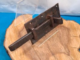 1 antiker Stossriegel, 15.2cm, Schmiedeisen (4082#TBS1)