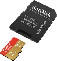 SanDisk Extreme 2TB MicroSDXC V30 UHS-I – Top Speed ab 1.-