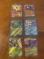 6 Ex pokemon Karten