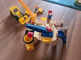 Lego Duplo Baustelle mit Rüttler