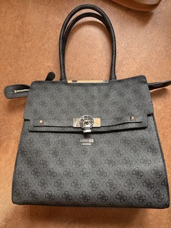 Guess Henkeltasche/Handtasche, schwarz