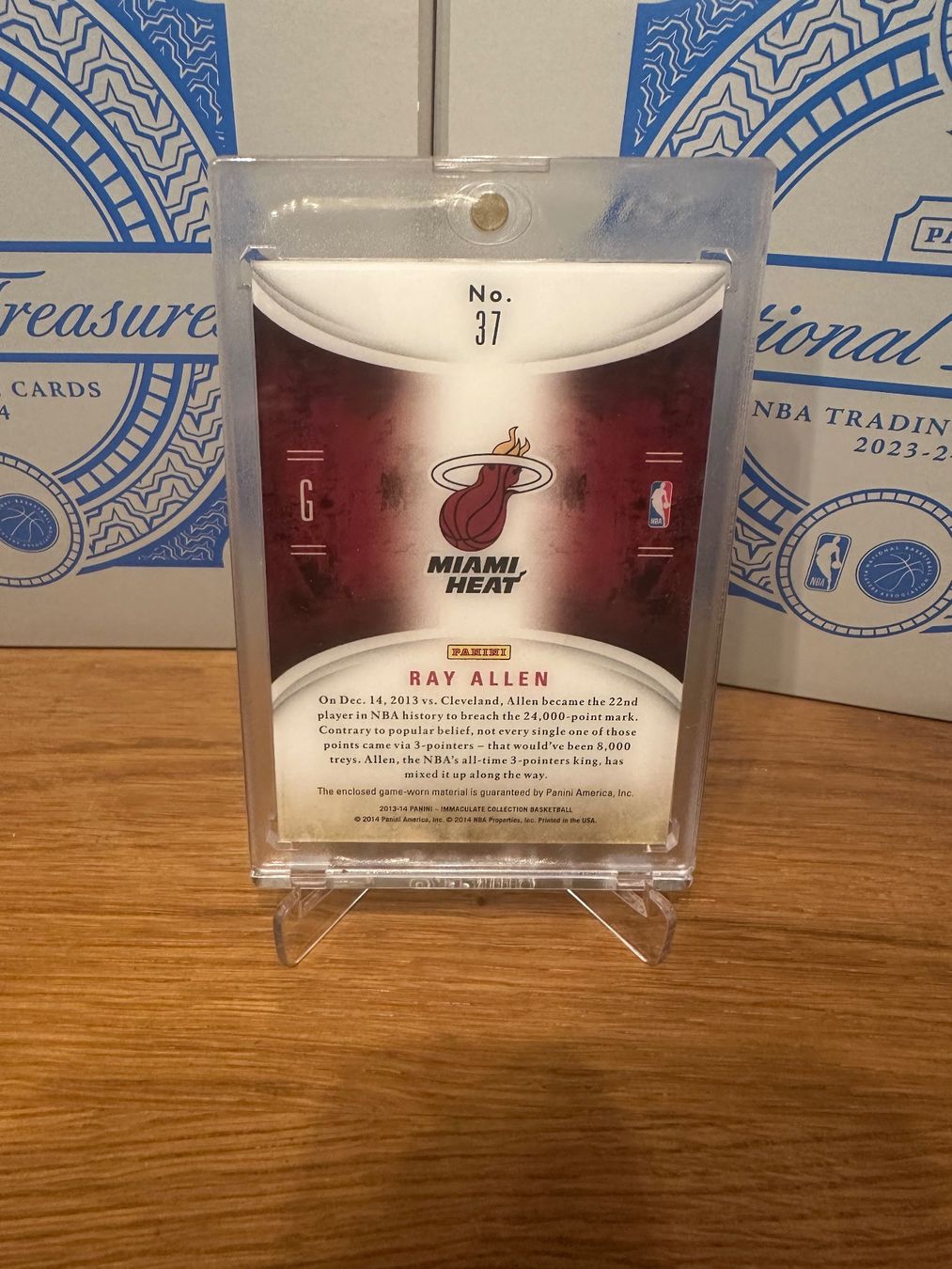 Nba Carte collezionabili: Carte Panini Immaculate Ray Allen / 75 – Usato da Vullierens venduto da Gaara04 1