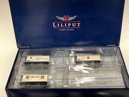 LILIPUT H0 Bierwagen-Set "Schweizer Brauereien"