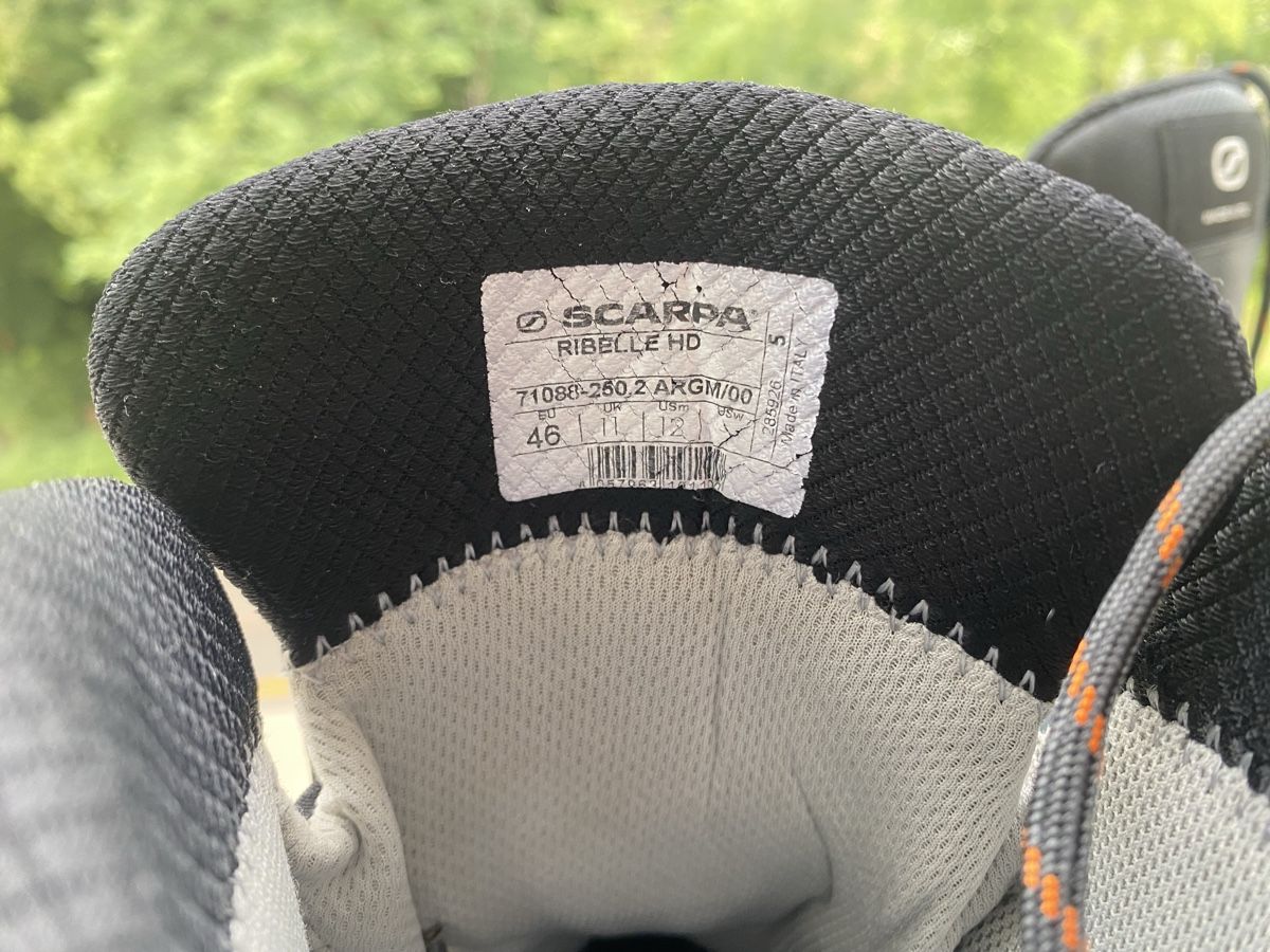 Scarpa Scarpe da uomo: Scarpa Ribelle HD Bergschuhe Grösse 46 – Usato da Zürich venduto da outdoor-cow 4