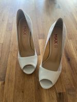 MAX Pumps, hellgrau, Gr. 39, Plateau, Top Zustand!