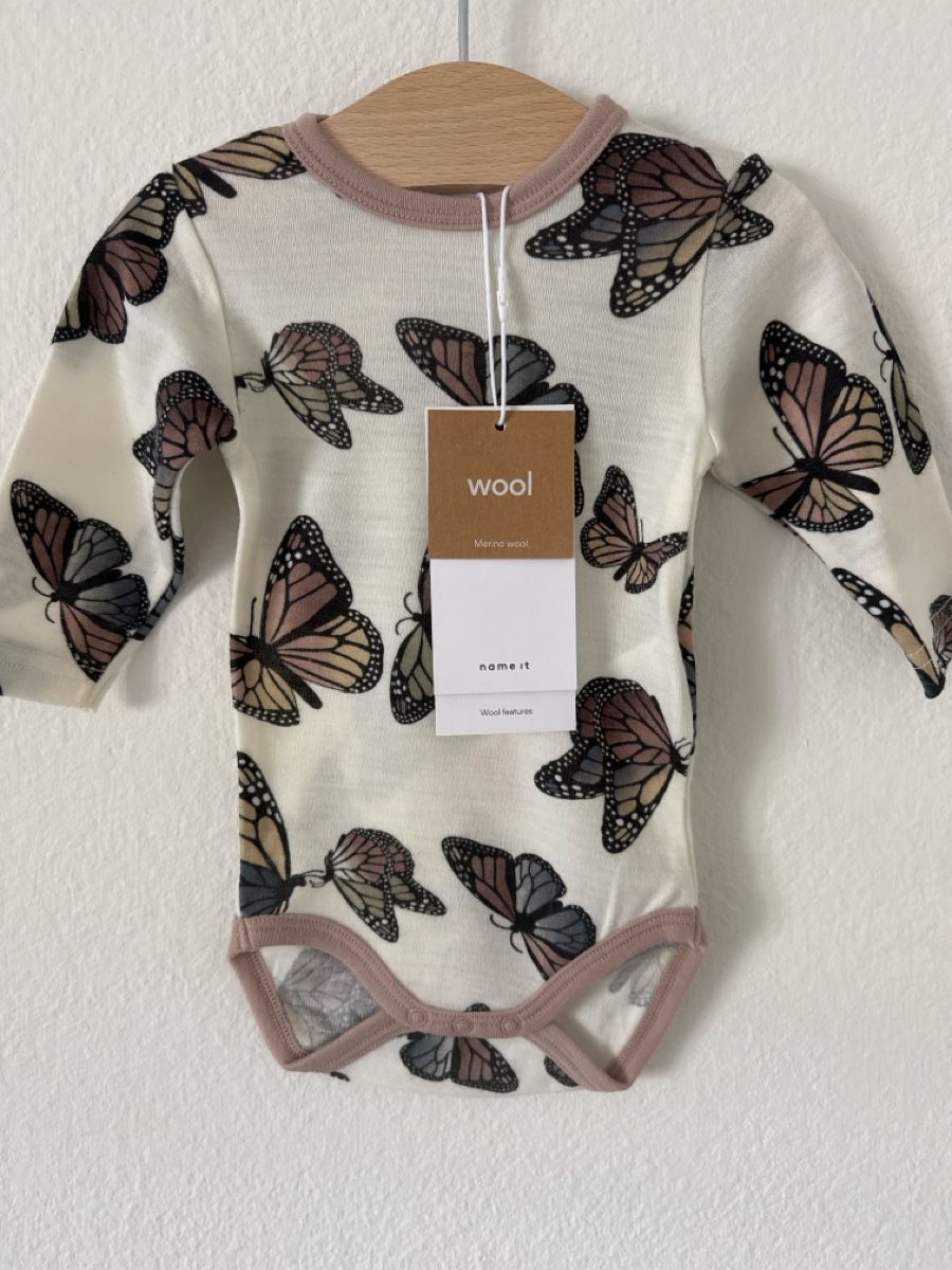 Name It Biancheria intima: Neu Name it Merino Body Gr 56 – Nuovo e nell'imballaggio originale da Winterthur venduto da Joyzora94