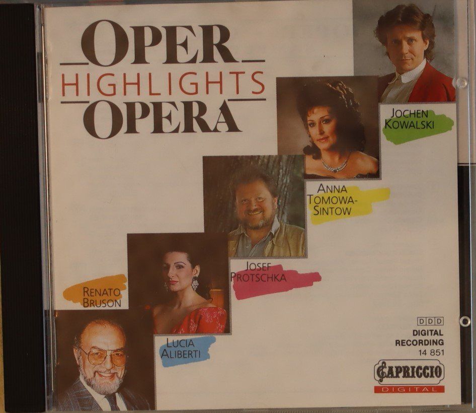 CD: Oper Highlights – Opera – Usato da Luzern venduto da CONTENTI