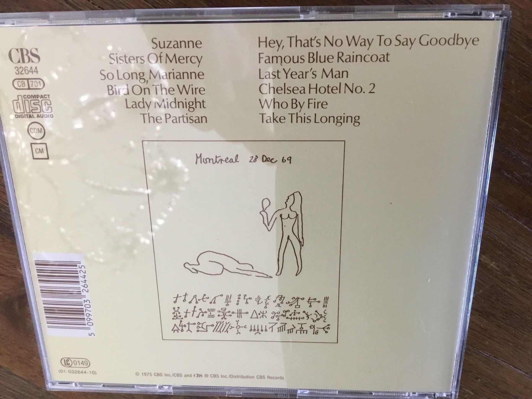 CD: Leonard Cohen - Greatest Hits CD  o – Usato da Thierachern venduto da sweden08 1