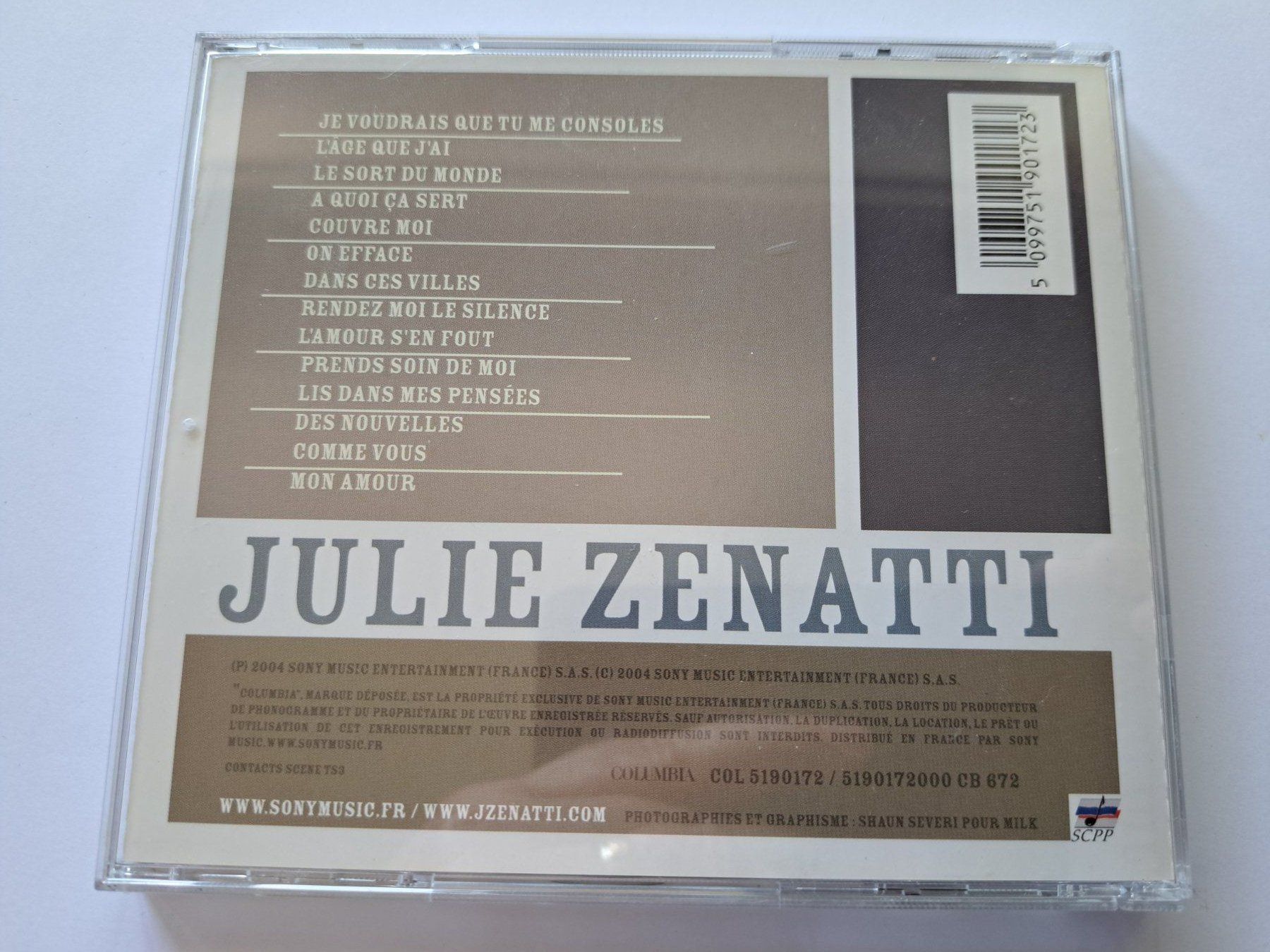 CD: Cd Julie Zenatti - Comme vous  – Usato da Pully venduto da bro_n52j 1