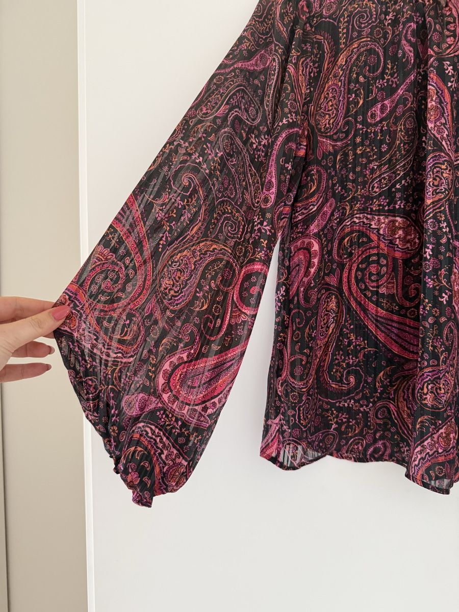 Mango Camicette: Mango Bluse, Paisleymuster, Grösse S, neuwertig! – Usato da Wettingen venduto da VC1993 1